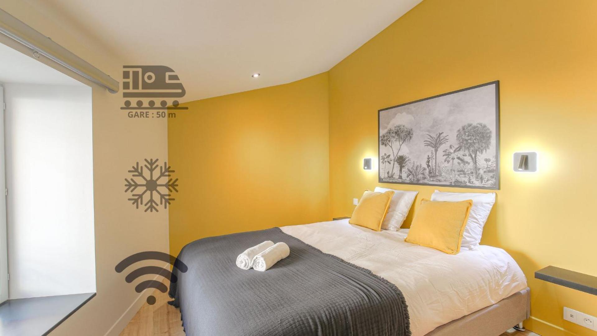 L Original - Travelhome - Free Wifi - 6 Travelers Виллефранче-Сур-Салне Экстерьер фото